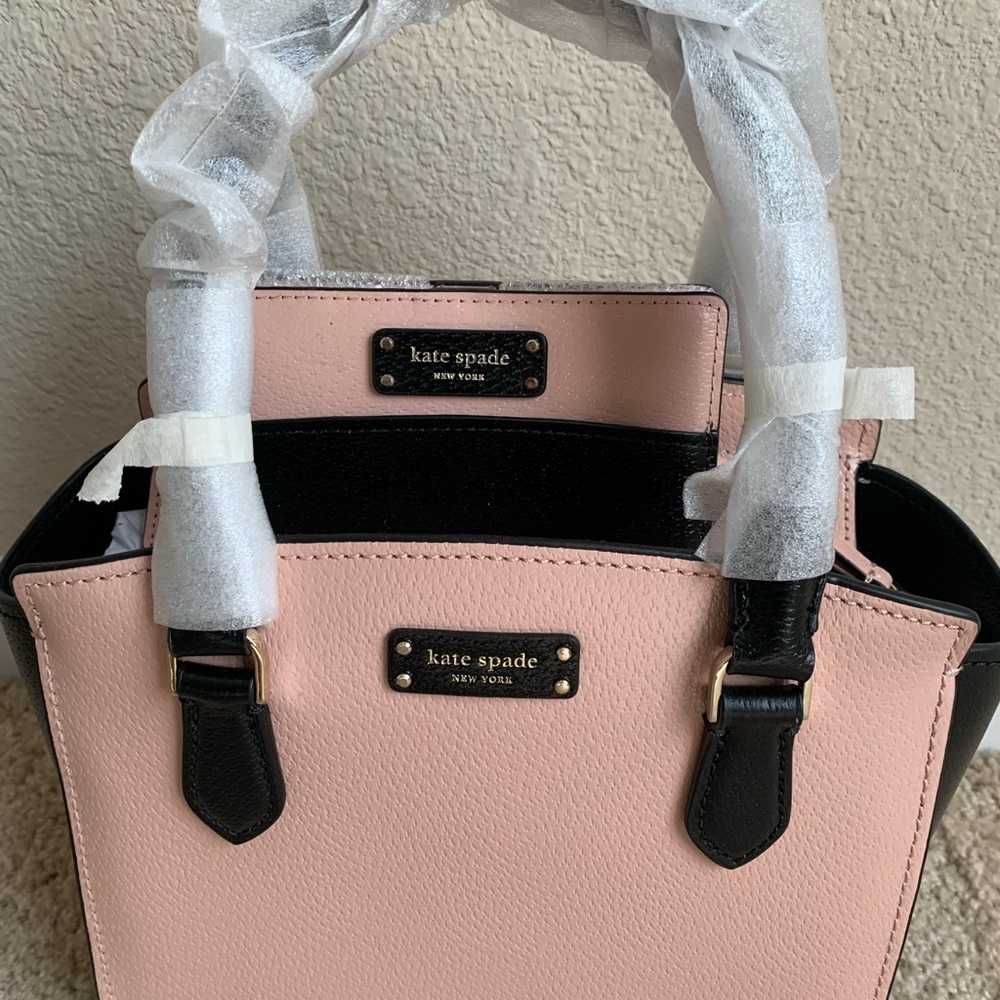 Kate Spade pink and black crossbody